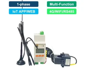 Acrel ADW310 IoT Single Phase Wireless Energy Meter WiFi LoRa 4G DIN Rail Smart Power Meter with Split CT