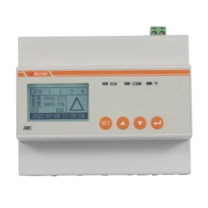 AMC200L-8E3 Multiple Channels 8*3Phase Energy Measure Split Core CT RJ12 Connect Easy Install Smart Power Meter