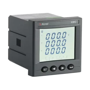 Acrel AMC72L E4 KC Multifunction AC Power Meter Three Phase Energy Meter with 1 Channel RS485 Port Multi Function Panel Meter