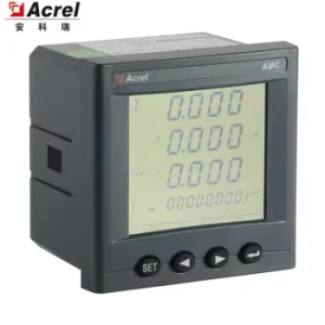Acrel AMC96L AC 3 Phase Panel Meter LCD Display RS485 Modbus RTU 0.5 Accuracy AC85 265V Power Analysis for Energy Meter