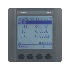 Acrel APM520 Digital Multifunction Power Meter 400V 690V Three Phases RS485 Modbus RTU Ethernet 0.5S Accuracy Panel Energy Meter