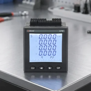 Acrel APM800-FMA84 AC Multifunction Energy Meter Power Quality Harmonic Demands Multi-Tariff 8AI+4AO Angles THD