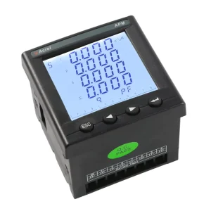 Acrel APM801/MD82 Class 0.2 8AI 4AO APM801 Three Phase Real-time Maximum Demand Panel Mounting Energy Meter