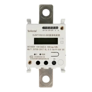 Acrel MID Certificated DJSF1352 D 360A Shunt Input Hall Sensor Bidirectional Measurement DC Energy Meter for EV Charging Pile