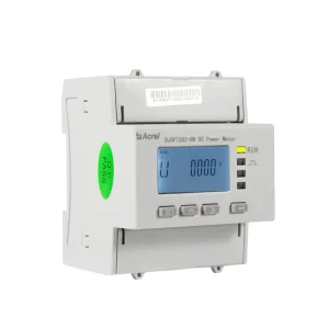 Acrel DJSF1352 RN D 2 Channel DC Input 75mV Shunt 5V Hall Sensors Charging Pile Din Rail DC Energy Meter with RS485 Modbus RTU