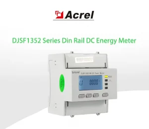 Acrel DJSF1352 RN D 2 Gun Charging Pile Dual Way Energy Monitoring KWH Calculating Smart DC Meter for EV Charger