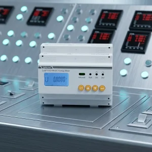 Acrel DJSF1352 RN DIN Rail DC Energy Meter Modbus Rtu for Battery System EV Charging Base Station Power Management Multi channel