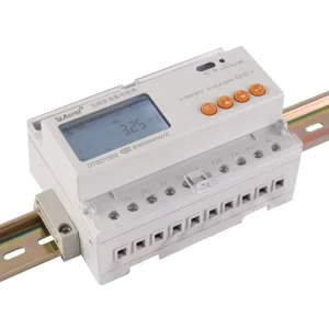 Acrel Din Rail Three Phase Anti Backflow Class 0.5s ADL3000 E 5A Bidirectional Solar Zero Export Energy Meter for Inverter