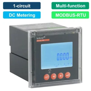 Acrel PZ72L-DE Panel Mounting DC1000V LCD Display Bi-directional Energy Multi-function Energy Meter with RS485 Modbus RTU