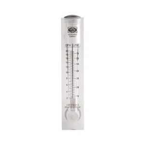 Acrylic Panel Liquid Measuring Instrument Durable Flow Meter