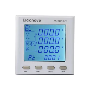 Monitor Three Data Watt Multi-function Harmonics Digital Output Ip Multifunctional Power Meter