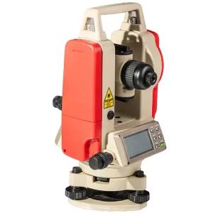 Advanced Digital Theodolite Surveying Construction 2″ Accuracy Double-sided Display 3X Magnification EDM Communication