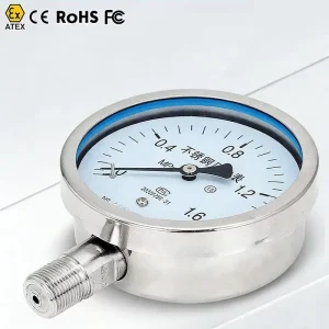 Air Pressure Gauge Water Pressure Meter 3000 Psi