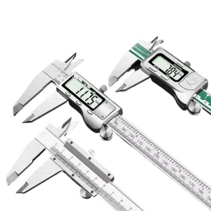 All Metal Digital Vernier Caliper 0 150Mm 200Mm 300Mm Stainless Steel Electronic Caliper OEM Customization Supported