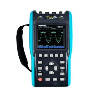 All-sun EM1230 Handheld Digital Storage Oscilloscope 25MHz 100M Sa/s Scope Digital Meter With LED Backlight