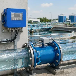 Alloy Electrode Inline Ultrasonic Flow Meter Wide Temp for Crude Oil Fuel Pipeline Flow Monitoring