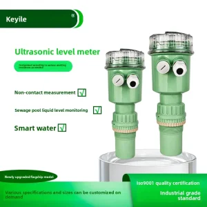 Aluminum Alloy Ultrasonic Level Meter Intelligent Sensor for River Monitoring Water Level Measurement