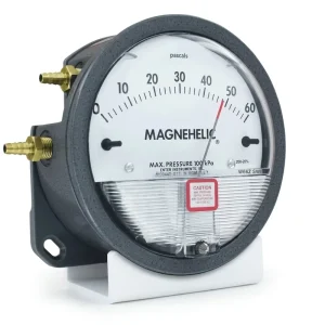 Analog Differential Pressure Gauge for Cleanroom, Laboratory and Pharmaceutical Monitoring