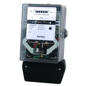 Analog Only Front Board Installed PC Cover Active Electric Digital Power Meter Electricity Three Phase Energy Meter