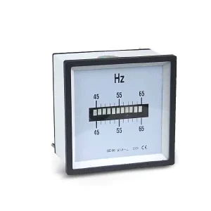 Analog Reed 45 55 Hz Hertz Frequency Meter