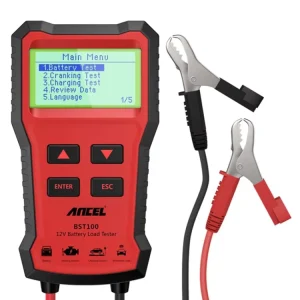 Ancel BST100 12V Car Battery Tester Fast Speed Operation High Precision Professional Vehicle Battery Test Tool