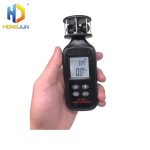 Anemometer Portable Digital Anemometer Wind Speed Gauge HongJun