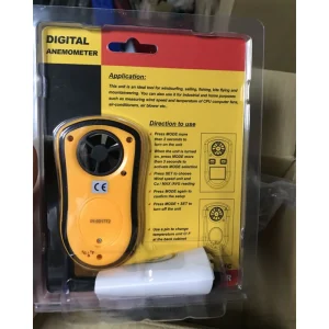 Anemometer Portable and Durable for Animal Professional and Amateur Wind Monitoring