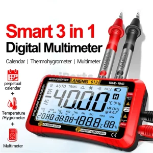 Aneng 613 Smart Multimeter Real-time Power-off Measuring Tester AC/DC Ammeter Voltmeter Digital Multimetro Phone Tools