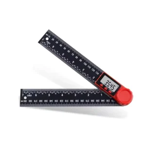 Angle Ruler CT017 2-in-1 Digital Caliper Black Vernier Caliper Horizontal Ruler Woodworking Router Hand Tools