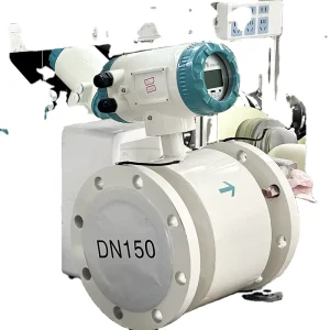 Anti corrosion Electromagnetic Flow Meter High Precision Flow Transmitter for Petrochemical Industry Water Oil Chemical