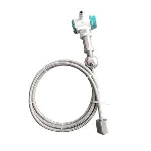 Anticorrosive 304 Stainless Steel Magnetostrictive Level Gauge LCD Display Tuya App Density Measurement DC24V Nitric Acid Tanks