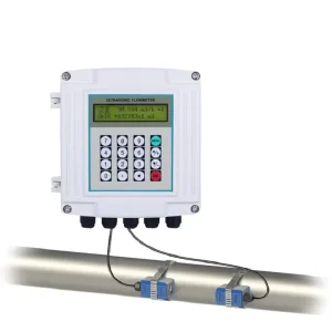 Atech High Precision Digital Wall Mounted Ultrasonic Flow Meter Data Logger