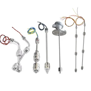 Auto Electric Industrial Stainless Steel Ball Float Switch Water Level Measuring Instruments