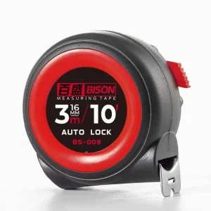 Auto Lock Retractable Mini Carbon Steel Blade 3m Range Portable Tape Measure