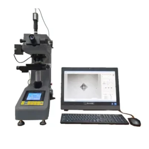 Auto X Y Stage and Auto Focus Motorized Turret Vickers Hardness Tester with Touch Screen Display