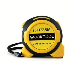 AutoLock Metric Tape Measure 1 Inch Wide Plastic Blade Double Sided Custom Logo Colors Flexible MOQ for Packaging