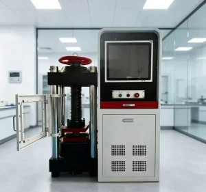 Automatic Compression Tester for Building Materials Lab Test Equipment