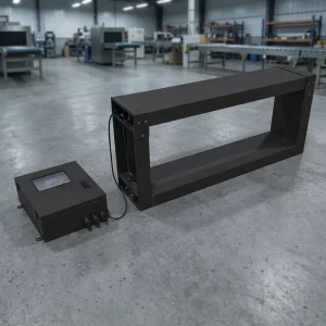 Automatic Conveyor Belt Metal Detector for Mining Industry IP68 High Accuracy Ore Detection Custom Size Available