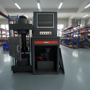 Automatic Digital Compression Testing Equipment 2000KN Capacity for Cube and Concrete Testing