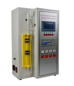 Automatic High Accuracy Lab Equipment Blaine Air Permeability Apparatus Specific Surface Area Tester 1 Year Warranty Steel Stand