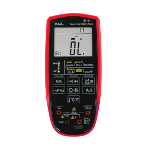 Automatic High Accuracy Multimeter with Smart Touch Screen 6000 Counts VA90A Duty Cycle CAT III 1000V IP67 Waterproof