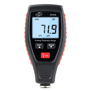 Automatic Identification of Substrate Type Digital Paint Depth Gauge Meter Coating Thickness Gauge with Accuracy 0.1um