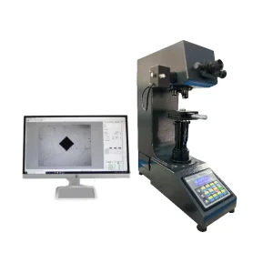 Automatic Loading Micro Vickers Hardness Tester with Automatic Measuring System Auto Turret Software Can Control the Main Machine