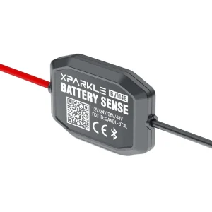 Automotive 12V 48V Battery Voltage Temperature Monitoring Real Time Tester Mobile App Supporting Multiple