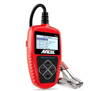 Automotive Battery Tester ANCEL BA101 Car Diagnostic Tools for Car Truck Boat 30-220 AH Cranking Test Auto Batteries Tester