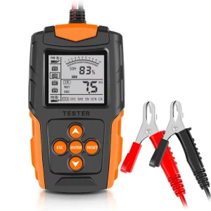 Automotive Battery Tester Digital Lead Acid Tester Battery Portable Smart 12V 24Voltage Battery Analyzer