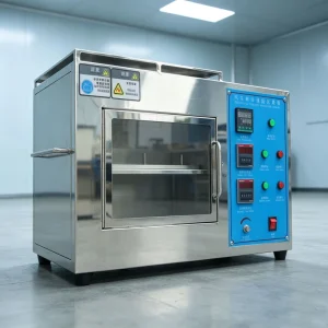 Automotive Interior Combustion Test Machine With High Voltage Igniter Solenoid Valve Specimen Fixture Lab Testing Equipment