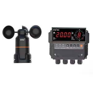 B500 Vane Anemometer 3 Cup Wind Speed Sensor Easy Calibration Instrument for Tower and Portal Cranes Speed Measuring