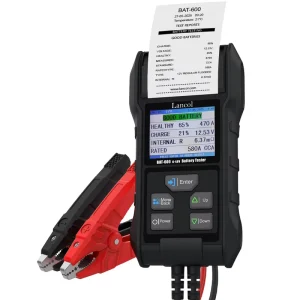 BAT 600 48V Automotive Battery Tester for 6V 12V 24V 36V 48V Lithium and Lead Acid Batteries with 1 Year Warranty