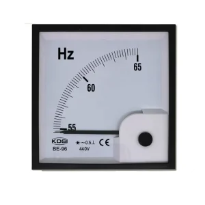 BE 96 55 65Hz440V Panel Analog Hz Frequency Meter